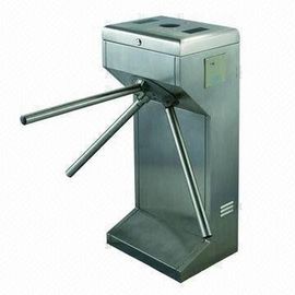 An ninh Access Control turnstiles với 520mm Chiều rộng, làm bằng thép không gỉ