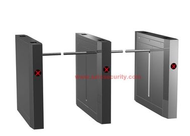 304 thép không gỉ tự động thả Arm Barrier điện RFID cho người đi bộ tốc độ cao Cửa quay