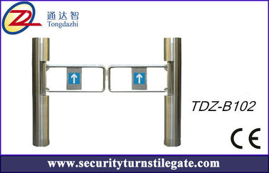 Tùy chỉnh linh hoạt Swing Manual siêu thị Turnstiles thép không gỉ 304