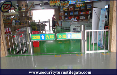 Tự động điện tử Turnstile / 304 Stainless Counter cho người đi bộ Barrier Gate