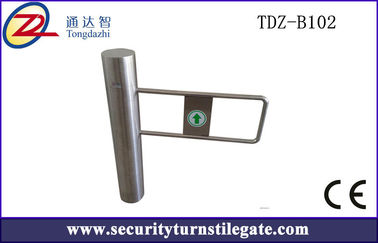 Kiểm soát truy cập Turnstiles siêu thị dành cho người đi bộ với 304 thép không gỉ