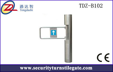 Kiểm soát truy cập Turnstiles siêu thị dành cho người đi bộ với 304 thép không gỉ