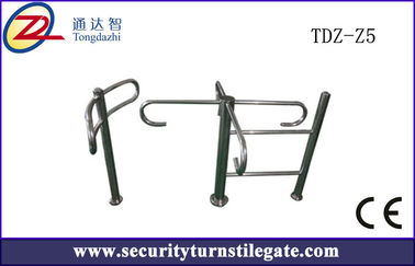 Thép không gỉ hướng dẫn sử dụng cho người đi bộ Turnstile Gate cho dân cư / thiết bị đầu cuối