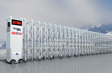 Dây điện Retractable Gate, thông minh SS304 tự động Folding Cổng