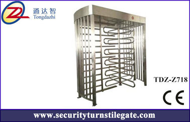 Kiểm soát truy cập đầu đọc RFID Turnstile Full Height với thiết kế không gỉ
