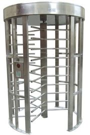 Ngoài trời Rustproof Full Chiều cao Cửa quay với báo Ánh sáng cho Park RS485 AC220V 50Hz RS485