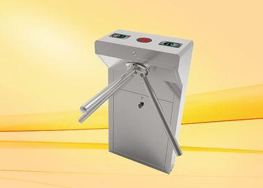 Thép không gỉ chân máy Turnstile, chiều cao eo turnstile cho người đi bộ kiểm soát truy cập