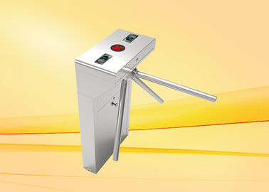 Thép không gỉ chân máy Turnstile, chiều cao eo turnstile cho người đi bộ kiểm soát truy cập
