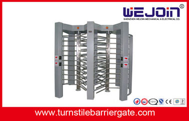 Cửa quay Chiều cao đầy đủ cho việc đi qua người đi bộ và tương thích với IC, ID, Magcard, mã vạch