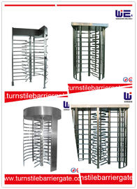 an ninh cho người đi bộ điện tử Chiều cao đầy đủ Cửa quay Cổng Double Way Đi qua trong phiên bản Manual