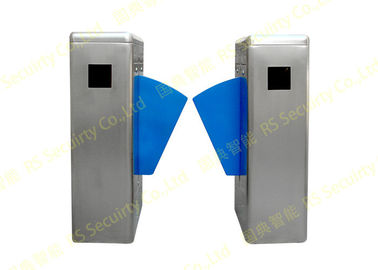 Thông minh 304 thép không gỉ Blue Wing Turnstiles với IR Sensor Control