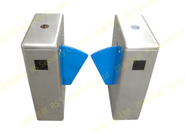 Thông minh 304 thép không gỉ Blue Wing Turnstiles với IR Sensor Control