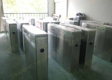 Trạm Hai kênh Flap Barrier Cổng IR Sensor Hệ thống cho người đi bộ thông minh