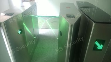 IR Sensor chống tĩnh Flap Barrier Cổng High Security Hệ thống Lối đi bộ