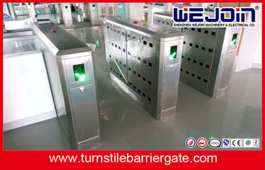 Nửa Chiều cao an toàn Access Control Cửa quay Cửa Flap Barrier Cổng
