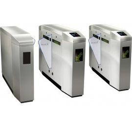 cổng ứng dụng tự động Thép không rỉ ngoài trời nhập kiểm soát Flap Barrier