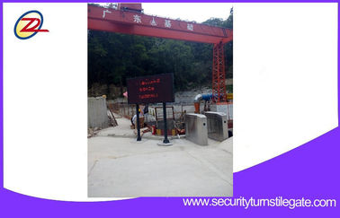 Kiểm soát truy cập quang an ninh tốc độ nhanh Kiểm soát truy cập tự động Flap cho trang web