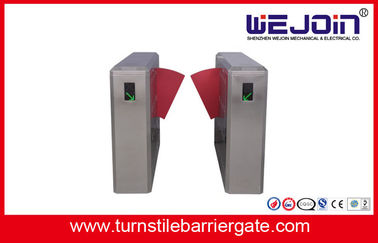 Intelligent Flap Barrier Cổng với thiết kế cơ điện nhỏ gọn và có thể điều chỉnh tự động độ trễ Đóng Time