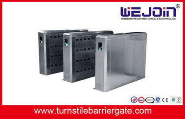 Intelligent Flap Barrier Cổng với thiết kế cơ điện nhỏ gọn và có thể điều chỉnh tự động độ trễ Đóng Time