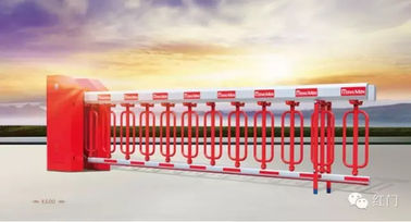 Hot nhúng mạ kẽm công nghiệp tự động Heavy Duty Boom Barrier Cổng Với hàng rào Arm