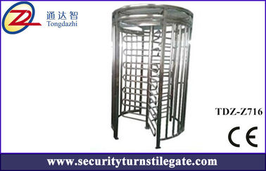 Tự động RFID kiểm soát truy cập đầy đủ chiều cao turnstile cho Tàu Điện Ngầm / trạm đường sắt