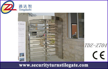 hệ thống RFID Full Chiều cao Cửa quay điều khiển truy cập 90 độ, có kênh đơn