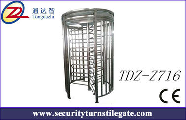Hệ thống tự động cơ khí bằng thép không gỉ Turnstiles với đầu đọc thẻ