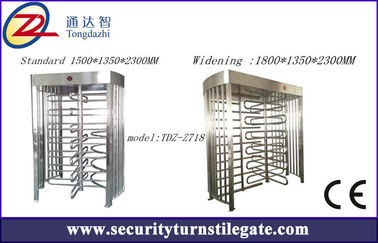 Tự động kiểm soát truy cập Turnstile đầy đủ chiều cao Gate Barrier cho người đi bộ