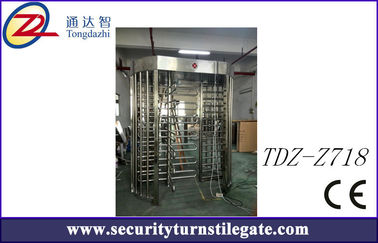 Tự động kiểm soát truy cập Turnstile đầy đủ chiều cao Gate Barrier cho người đi bộ
