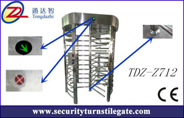 120 độ đơn kênh điện tử bán tự động duy nhất turnstile chiều cao đầy đủ
