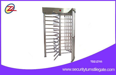 316 thép không gỉ vân tay turnstile đầy đủ chiều cao hoàn toàn tự động cơ chế