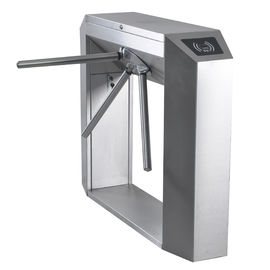 Tự động Nửa Chiều cao Tripod Cửa quay Cổng Fault Detection, thép không gỉ