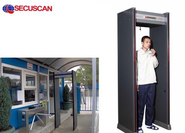 Trung Quốc Made Cửa dò khung kim loại với thanh ánh sáng 2 đèn LED và độ nhạy cao