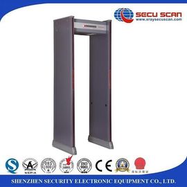 Trung Quốc Made Cửa dò khung kim loại với thanh ánh sáng 2 đèn LED và độ nhạy cao