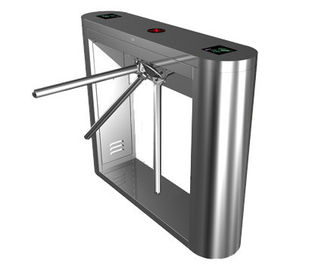 Thẻ từ thép không rỉ Chân Cửa quay Gate cho siêu thị