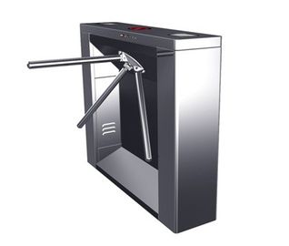 Digital thẻ từ thép không rỉ Chân Cửa quay Gate, tàu điện ngầm Entrance Barrier