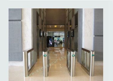 IC Card Reader Siêu thị Swing Gate, Hệ thống Turnstile tay kính cao