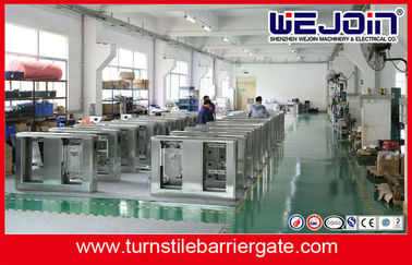 Truy cập an toàn Swing Barrier Cổng hồng ngoại bào quang Cửa quay cho doanh nghiệp