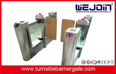 Inox đúp tự động Swing Barrier Cổng Với khô Liên Interface