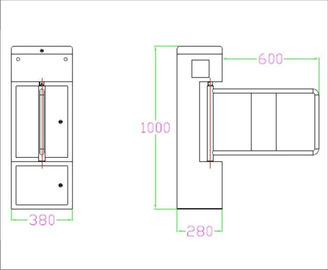 Passage kiểm soát truy cập turnstiles