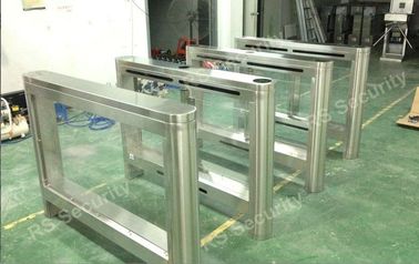 An ninh cao Swing Barrier Cổng Hệ thống Cửa quay Waterproof RIFD thông minh