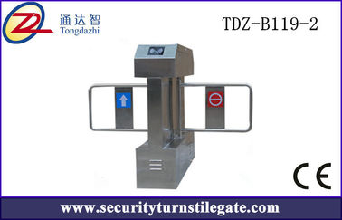 Cổng rào cản tự động cho người đi bộ OEM với đầu đọc điều khiển truy cập RFID, chống thấm
