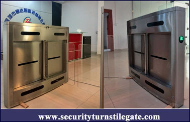 Tự động tàu điện ngầm Turnstile cổng rào cản swing cho xe lăn, 316 thép không gỉ