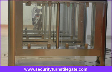 Hệ thống cổng Barrier cao cấp tốc độ bằng thép không gỉ với điều khiển từ xa