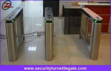 Rfid đầu đọc thẻ tốc độ cổng Turnstile xây dựng vân tay Swing Barrier Gate