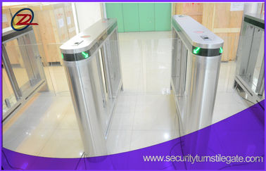 Thép không gỉ Swing Barrier Gate Wing Turnstile Ban kiểm soát truy cập