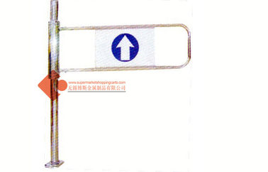 Tay nhẹ siêu thị thép Swing Cổng siêu thị nhập Gates