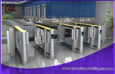 Người đi bộ Swing Barrier Gate Kiểm soát truy cập Truy cập thẻ Glass Turnstiles