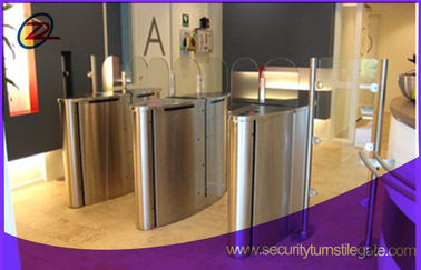 Người đi bộ Retractable Turnstile Barrier Gate Hệ thống an ninh cửa trượt
