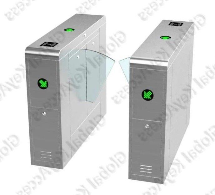 Điện tử đúp Direction Flap Barrier Cổng quang Cổng Speed ​​turnstiles cho nhà / ngoài trời